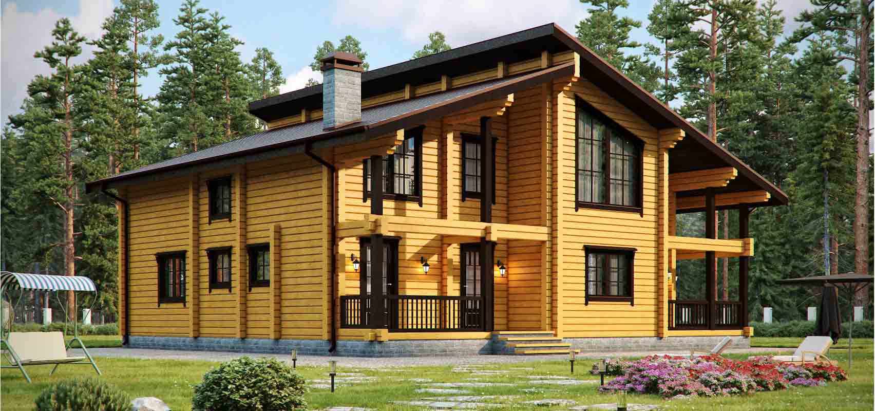 Строительство домов из бруса: преимущества деревянных домов - 1drevo.ru