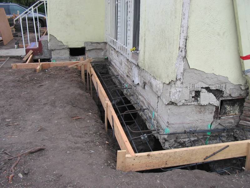 Ремонт фундамента: способы восстановления и замены под домом
