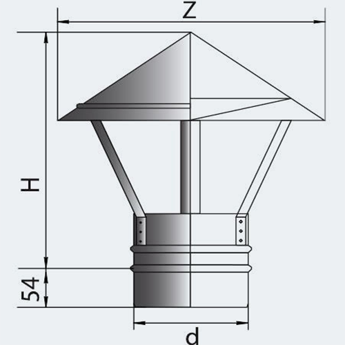 Зонт или дефлектор на дымоход: что лучше, требования к установке и правила монтажа, принципы устройства и виды