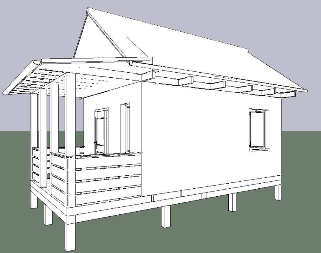 Односкатная крыша для бани своими руками: как сделать проект каркасной бани, как построить из бруса правильно