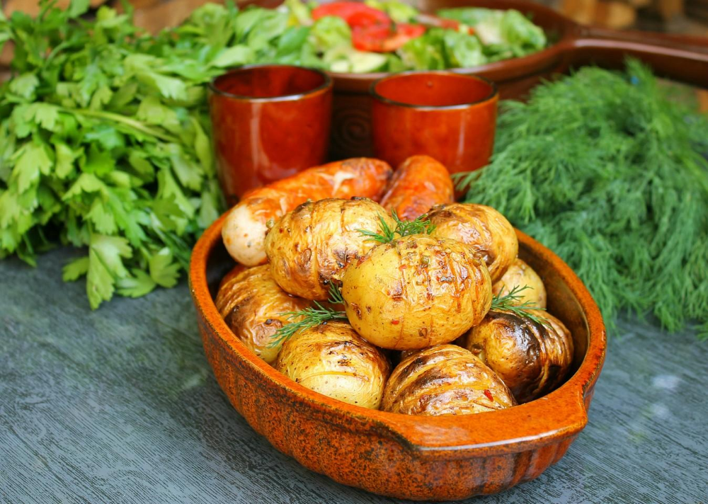 Картофельный шашлык - подборка вкуснейших рецептов с фото