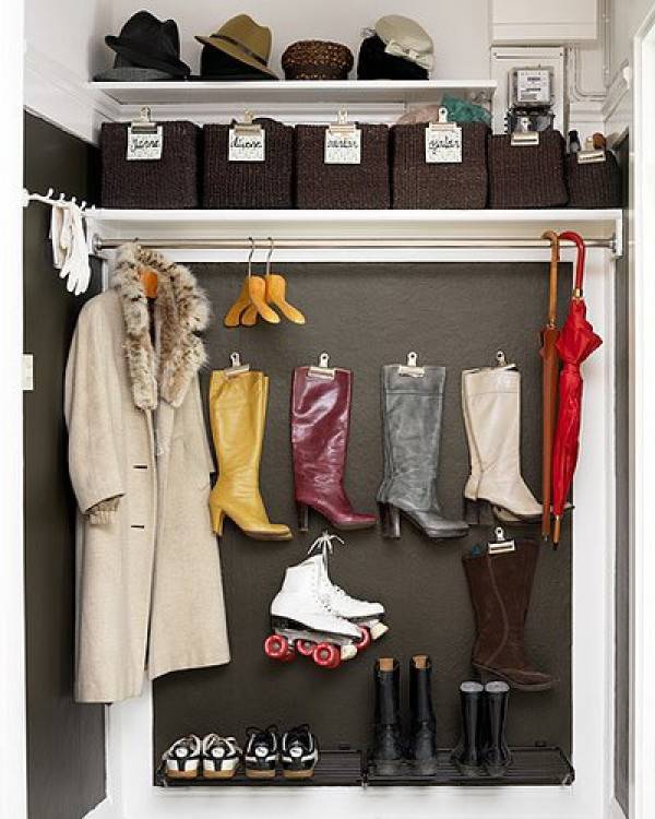Компактное хранение обуви: идеи для шкафа, гардеробной, прихожей
