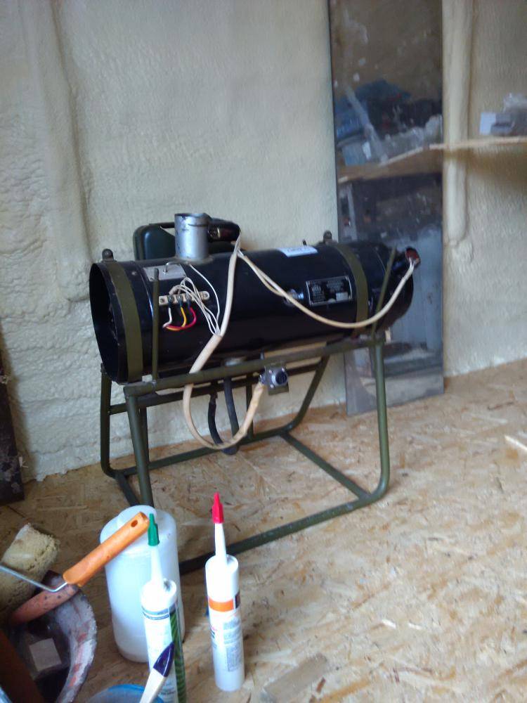 Дизельная печка для гаража – выбор и изготовление своими руками