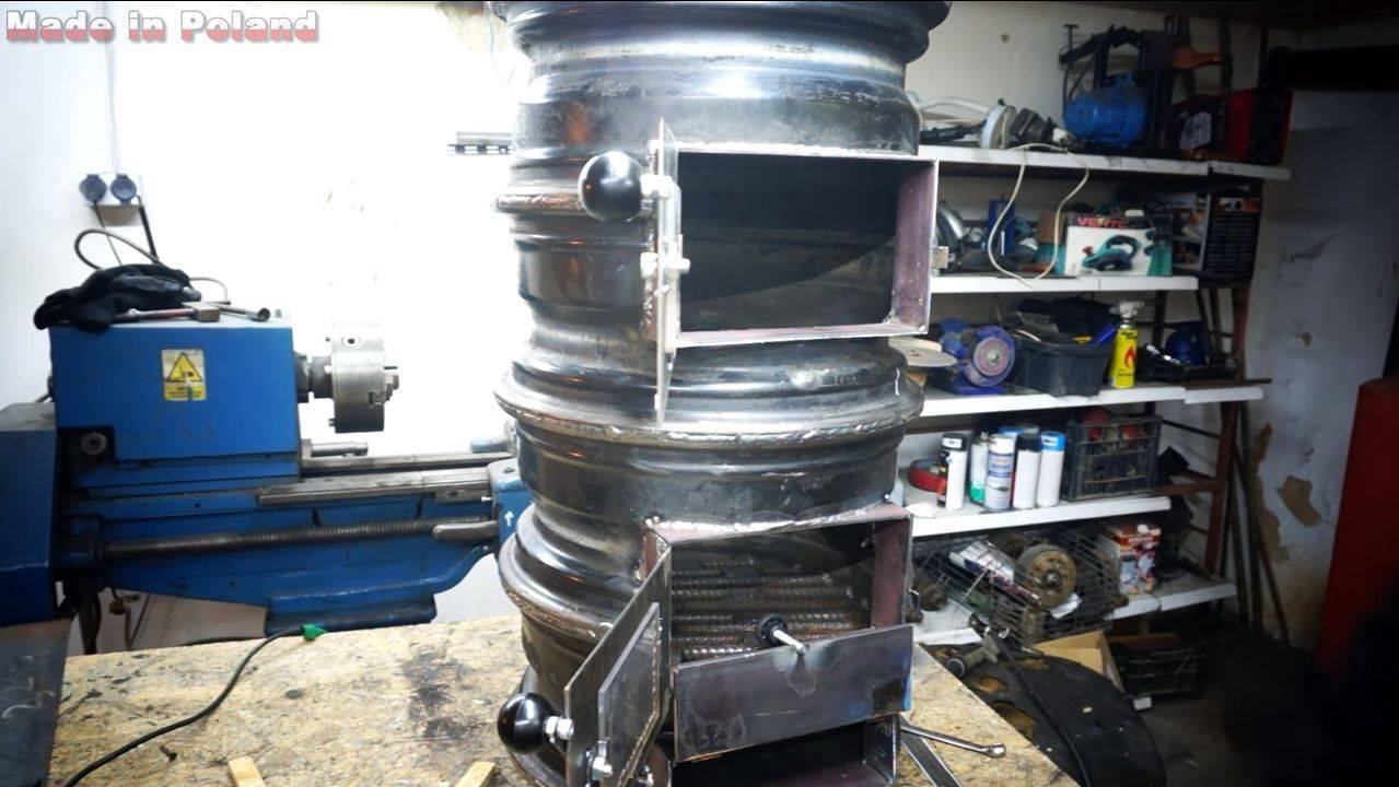 Печь для бани из дисков грузового автомобиля: пошаговая инструкция с фото | greendom74.ru