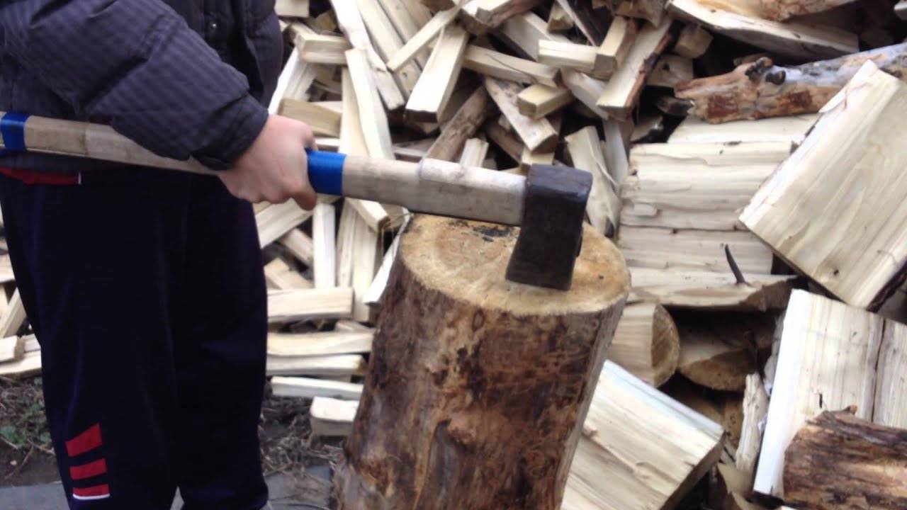 Как правильно колоть дрова: чем и где. как колоть дрова правильно? рекомендуется знать каждому! электрические и бензиновые дровоколы