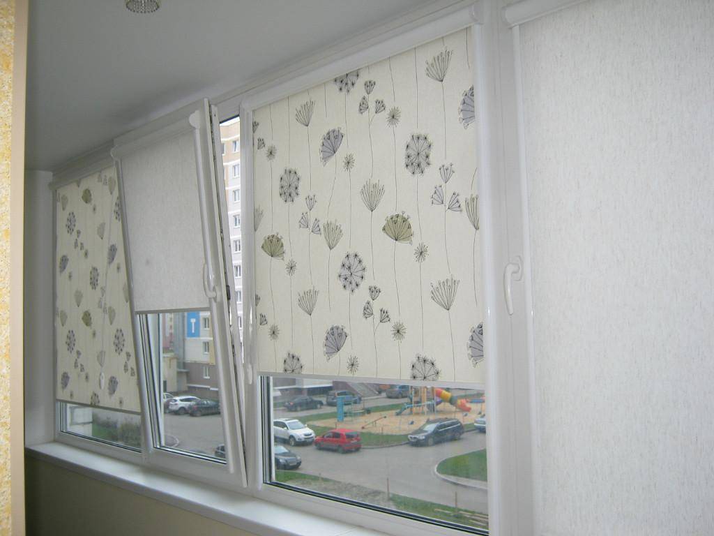 Рулонные шторы - фото 85 идей штор на пластиковые окна