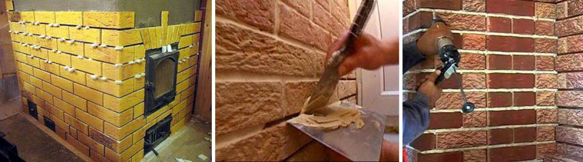Облицовка печей керамической плиткой своими руками: виды плитки и как правильно обкладывать ею печь