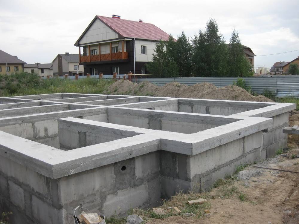 Фундамент под баню из блоков - строим баню или сауну