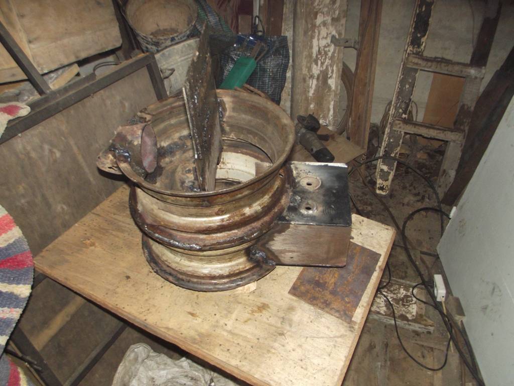 Инструкция по изготовлению буржуйки из колесных дисков своими руками