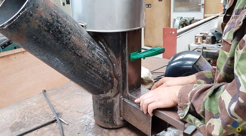 Печь из газового баллона: буржуйка своими руками, печка из пропанового баллона длительного горения, чертежи