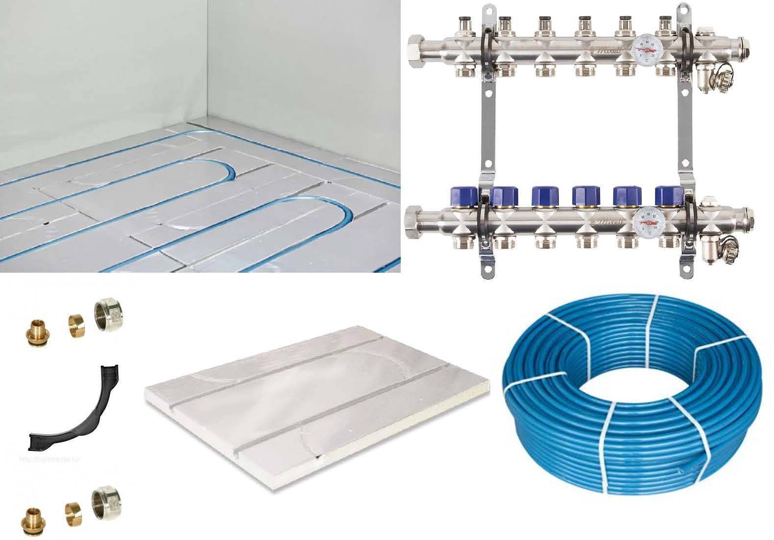 Разновидности и состав оборудования для создания системы теплого водяного пола