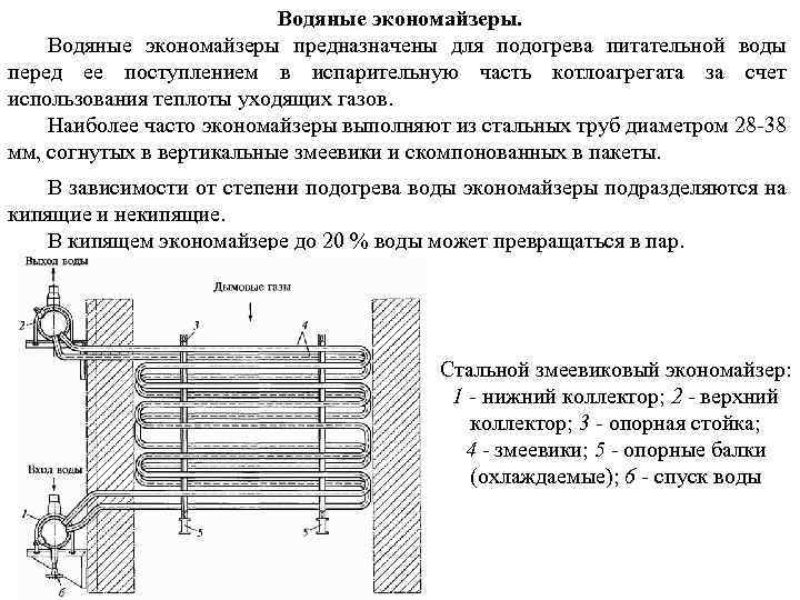 Схема подключения экономайзера